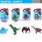 Wholesale dinosaur eggs toy Assembling egg toy Plastic animal toys