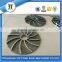 CUSTOMIZED STEEL LOST WAX CASTING SEMISHROUDED IMPELLER
