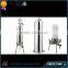 Sanitary Stainless Steel 20" Membrane Filter for Filtering Wine With Pressure Gauge