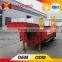 China Manufacturer Commercial Long Vehicle Low Flatbed Semi Trailer