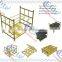 warehouse storage transport cart/ tire rack made in China