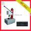 Manual small capping machine for crimping pharmaceutical vials