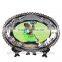 6 inches Sublimation Blank Oval Metal Plate For christmas Decorations