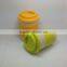 Take Away Coffee Cup Mug with Lid Biodegradable Bamboo Fiber Mug with Silicon Sleeve