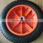Tubeless PU Foam Wheel 3.00-8 With Plastic Wheel