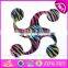 Assorted Colors Hand Spinner,Anti-stress Triangle Fidget Spinner with Steel Ball W01A278