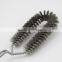 Deluxe Elliptical Head Stainless Steel Bristles BBQ Brush