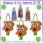 ZH02 bbw 3d animal pocketbac flower sanitizer holder