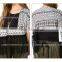 AZTEC PRINT FRINGE KIMONO CARDIGAN