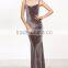 New Sexy Velvet Cami Dresses Slip Backless Spaghetti Strap Maxi Evening Party Dress