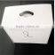 2015 Newest Boxes Strong Corrugated Shipping Boxes With Handle ,White Mailing Boxes For Man's Suit Gift Packing
