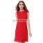 2017 Office Casual Pictures Sleeveless Dress for Ladies