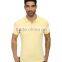 Bulk sale paperweight yellow golf polo shirt collar design 100% cotton model golf polo shirts for men