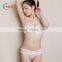HSZ-28805 Girls Underwear Comfortable 3/4 Bra Cup New Design 2017 Sexy Model Bra Free Samples Latest Fashion Panty Lingerie