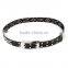 Rhinestones for Leather Belts White Leather Belt Stylish Dress Belt