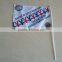hand satin flag