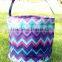 Fashion and Concise Monogrammed Easter Bucket Polka Dot chevron aztec quatrefoil