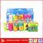 New design fabric cloth baby book peekaboo health baby education toy