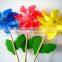 Hot-Sell High Quality Plastic Rainbow Outdoor Decoration Windmill