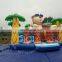 Outdoor Jungle castle inflatable playground used toys for sale