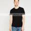 Custom high quality blank black t-shrit for men