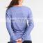 Pofessional blank design women long sleeve fitness shirts gym custom logo in bulk with thumb cuffs