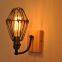 Wood & Iron material Wall Lamp