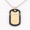 Pendants Jewelry Punk Stainless Steel Necklace Chain Top selling high quality aluminum dog cat ID tag