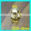 8mm Pacifier nail Gold Solid Brass Pull Stud Nipple Head Monk Head Screw
