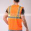 Fashion high visible reflective safety orange t-shirt