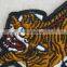 High quality embroidery patch tiger applique