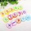 Round numbers eraser set Educational eraser set Stationary gift for kids