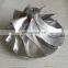 K36 70.94/107.95mm 7+7 Blades Turbo Billet/milling/aluminum 2618 Compressor Wheel