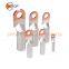 Wenzhou Yueqing hot sale copper crimp cable lug cable terminal lug DTL series