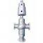 pneumatic three-way angle seat water diverting valve