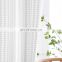 New jacquard pattern modern American style sheer curtains for the living room