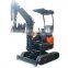 price of NM-E18 mini crawler excavator 1.8 ton mini pelle with the CE certificate