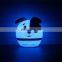 Cute dog funny night light rechargeable smart led night lamp for kids bedside