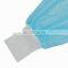 Pp + PE film Level 2 ultrasonic Disposable Medical Isolation Gown PP Isolation Hospital Gown Elastic Cuffs Isolation Gowns