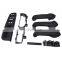 7Pcs Black Interior Door Handle Cover Grab Bezel Trim Switch For Golf Jetta MK4