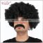 afro kinky human hair wig party wig afro for black men