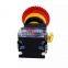 LA38-11ZS Emergency stop 22mm button switches 1NO 1NC red mushroom 10A Equipment Lift Elevator on off switch button