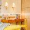 Nordic Wooden LED Wall Lamp Indoor Glass Decorative Wall Lamp E27 Lamp Holder