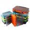 Fast delivery  Double Dides Squid Box   Pesca Hard Minnow Lure Plastic Fishing Box