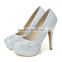 new arrival high heel Luxury design ladies diamond dress party prom bridal wedding shoes