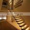 Cheap Custom Wood Steps Glass Railing System Stairs Floating Staircase