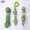 Composite Fiberglass FRP GRP Stud Bolt for Sale FRP Thread Rod GRP Fully Threaded Bolts and Nuts