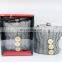 Pocket Custom Logo Blanks Gift Box Groomsmen Stainless Steel Sublimation Girls Trip Flasks Liquor Hip