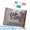 Rainbow Holographic Cosmetic Laser Slider Ziplockk Esd Bubble Bag Bubble Packaging Wrap Cosmetic Pouch Slider Bubble Bag