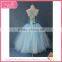 Court style light blue gallus sleeveless ballet girl's skirt